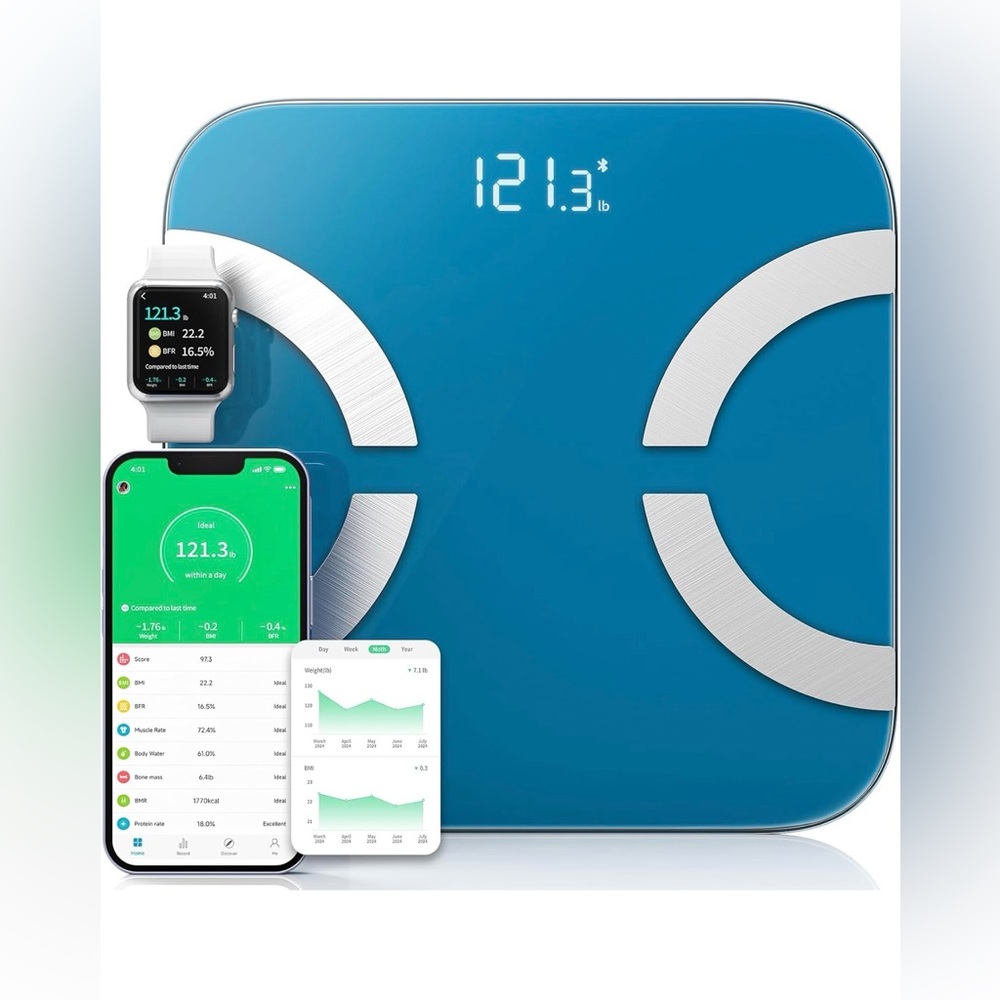 NLV Smart Scale Digital with LED Display Brand New